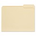 Universal UNV12123 Top Tab Manila File Folders, 1/3-Cut Tabs, Right Position, Letter Size, 11 pt. Manila, 100/Box