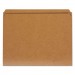Universal UNV16130 Reinforced Kraft Top Tab File Folders, Straight Tab, Letter Size, Kraft, 100/Box