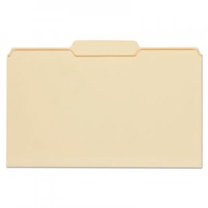 Universal UNV15122 Top Tab Manila File Folders, 1/3-Cut Tabs, Center Position, Legal Size, 11 pt. Manila, 100/Box