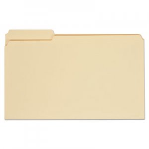 Universal UNV15121 Top Tab Manila File Folders, 1/3-Cut Tabs, Left Position, Legal Size, 11 pt. Manila, 100/Box