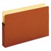 Universal UNV15242 Redrope Expanding File Pockets, 1.75" Expansion, Legal Size, Redrope, 25/Box
