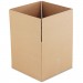 Genpak UFS181816 Fixed-Depth Shipping Boxes, Regular Slotted Container (RSC), 18" x 18" x 16", Brown Kraft, 15/Bundle