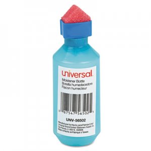 Universal UNV56502 Squeeze Bottle Moistener, 2 oz, Blue