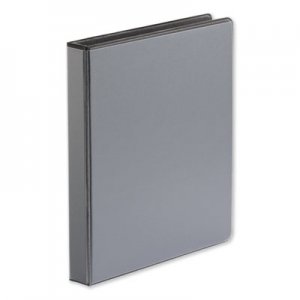 Universal UNV30711 Comfort Grip Deluxe Plus D-Ring View Binder, 1" Capacity, 8-1/2 x 11, Black