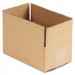 Genpak UFS1064 Fixed-Depth Shipping Boxes, Regular Slotted Container (RSC), 10" x 6" x 4", Brown Kraft, 25/Bundle