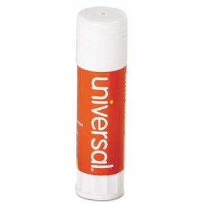 Universal UNV75750 Glue Stick, 0.74 oz, Applies and Dries Clear, 12/Pack