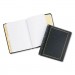 Wilson Jones WLJ039511 Looseleaf Minute Book, Black Leather-Like Cover, 250 Unruled Pages, 8 1/2 x 11 0395-11