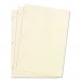 Wilson Jones WLJ90130 Looseleaf Minute Book Ledger Sheets, Ivory Linen, 14 x 8-1/2, 100 Sheet/Box 901-30