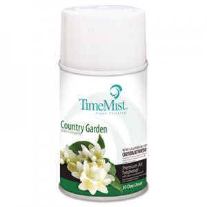 TimeMist 1042786 Metered Fragrance Dispenser Refills, Country Garden, 6.6oz, 12/Carton TMS1042786