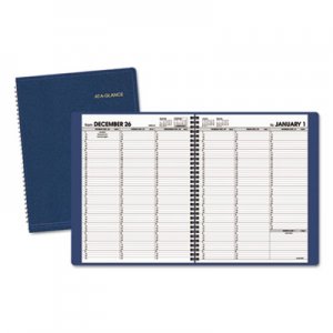 At-A-Glance AAG7095020 Weekly Appointment Book, 8 1/4 x 10 7/8, Navy, 2016-2017 70-950-20