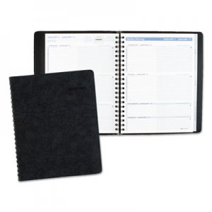 At-A-Glance AAG70EP0105 The Action Planner Weekly Appointment Book, 8 1/8 x 10 7/8, Black, 2016 70