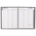 DayMinder AAGG520H00 Hardcover Weekly Appointment Book, 8 x 11, Black, 2017 G520H-00