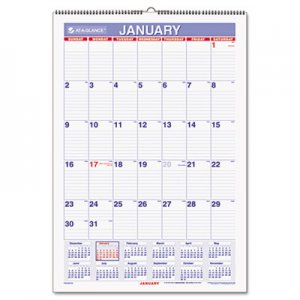 At-A-Glance AAGPMLM0328 Erasable Wall Calendar, 15 1/2 x 22 3/4, White, 2016 PMLM03-28