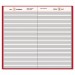 At-A-Glance AAGSD37613 Standard Diary Daily Diary, Recycled, Red, 7 11/16 x 12 1/8, 2016 SD376-13
