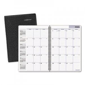 DayMinder AAGSK200 Monthly Planner, 7 7/8 x 11 7/8, Black, 2015-2017 SK2-00