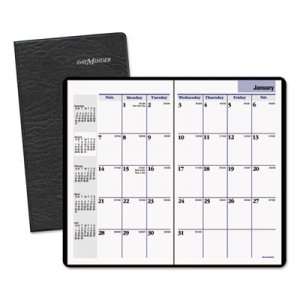 DayMinder AAGSK5300 Pocket-Sized Monthly Planner, 3 5/8 x 6 1/16, Black, 2015-2017 SK53-00