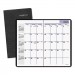 DayMinder AAGSK5300 Pocket-Sized Monthly Planner, 3 5/8 x 6 1/16, Black, 2015-2017 SK53-00