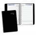 DayMinder AAGSK4400 Daily Appointment Book, 4 7/8 x 8, Black, 2016 SK44-00