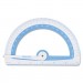 Westcott 14376 Soft Touch School Protractor With Microban Protection, Assorted Colors ACM14376