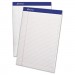 Ampad TOP20322 Perforated Writing Pad, 8 1/2 x 11 3/4, White, 50 Sheets, Dozen 20-322