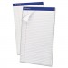 Ampad TOP20330 Perforated Writing Pad, 8 1/2 x 14, White, 50 Sheets, Dozen 20-330
