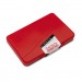 Carter's 21071 Felt Stamp Pad, 4 1/4 x 2 3/4, Red AVE21071