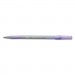 BIC BICGSMG11PE Round Stic Grip Xtra Comfort Ballpoint Pen, Purple Ink, 1.2mm, Medium, Dozen GSMG11-PE