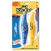 BIC WOELP21 Wite-Out Exact Liner Correction Tape Pen, 1/5" x 236", Blue/Orange, 2/Pack BICWOELP21