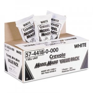 Crayola CYO574418 Model Magic Modeling Compound, 8 oz, White, 6 lbs 57-4418