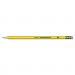 Ticonderoga 13882 Woodcase Pencil, HB #2, Yellow, Dozen DIX13882