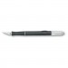 X-ACTO X3724 X2000 No-Roll Rubber Barrel Knife w/#11 Replaceable Blade & Safety Cap EPIX3724