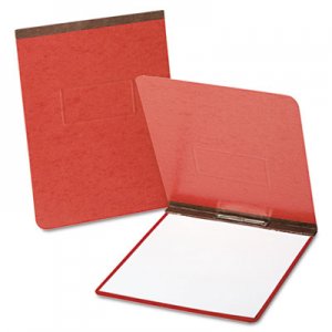 Oxford OXF71134 PressGuard Coated Report Cover, Prong Clip, Letter, 2" Capacity, Red