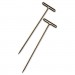 GEM 87T T-Pins, Steel, Silver, 1 1/2", 100/Box GEM87T