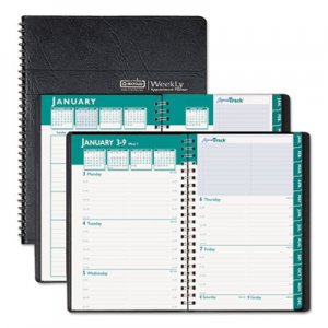 House of Doolittle HOD29602 Express Track Weekly/Monthly Appointment Book, 8-1/2 x 11, Black, 2016-2017 296-02