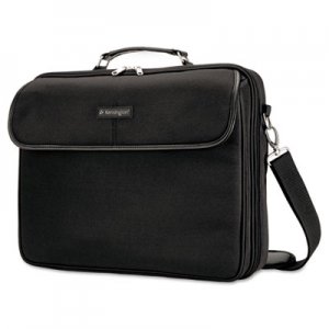 Kensington KMW62560 Simply Portable 30 Laptop Case, 15 3/4 x 3 x 13 1/2, Black