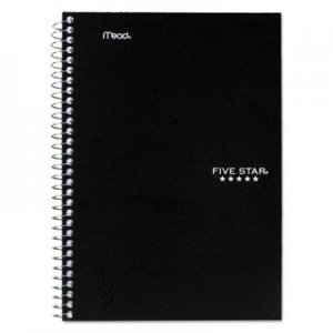 Five Star 06180 Wirebound Notebook, College Rule, 6 x 9 1/2, White, 2 Subject, 100 Sheets MEA06180