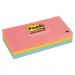 Post-it Notes MMM6306AN Original Pads in Cape Town Colors, 3 x 3, Lined, 100/Pad, 6 Pads/Pack 630