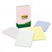 Post-it Notes MMM660RPA Original Recycled Note Pads, 4 x 6, Helsinki, 100/Pad, 5 Pads/Pack 660-RP-A