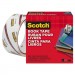 Scotch MMM845112 Book Repair Tape, 1 1/2" x 15yds, 3" Core, Clear
