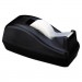 Scotch MMMC40BK Deluxe Desktop Tape Dispenser, Attached 1" Core, Heavily Weighted, Black C40-BK