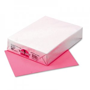 Pacon 102206 Kaleidoscope Multipurpose Colored Paper, 24lb, 8-1/2 x 11, Hyper Pink, 500/Ream PAC102206