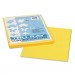 Pacon 103004 Tru-Ray Construction Paper, 76 lbs., 9 x 12, Yellow, 50 Sheets/Pack PAC103004