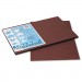 Pacon 103056 Tru-Ray Construction Paper, 76 lbs., 12 x 18, Dark Brown, 50 Sheets/Pack PAC103056