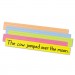 Pacon 1733 Sentence Strips, 24 x 3, Assorted Bright Colors, 100/Pack PAC1733