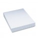 Pacon 2411 Composition Paper, 1/4" Quadrille, 16 lbs., 8-1/2 x 11, White, 500 Sheets/Pack PAC2411