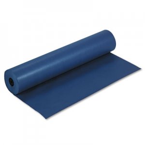 Pacon 63180 Rainbow Duo-Finish Colored Kraft Paper, 35 lbs., 36" x 1000 ft, Dark Blue PAC63180