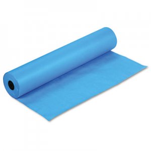 Pacon 63170 Rainbow Duo-Finish Colored Kraft Paper, 35 lbs., 36" x 1000 ft, Brite Blue PAC63170