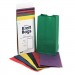 Pacon 0072140 Rainbow Bags, 6# Uncoated Kraft Paper, 6 x 3-5/8 x 11, Assorted Bright, 28/Pack PAC0072140