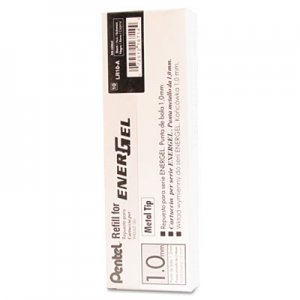Pentel PENLR10A Refill for Pentel EnerGel Retractable Liquid Gel Pens, Bold, Black Ink LR10-A