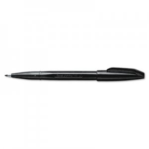 Pentel Arts PENS520A Sign Pen, .7mm, Black Barrel/Ink, Dozen S520-A